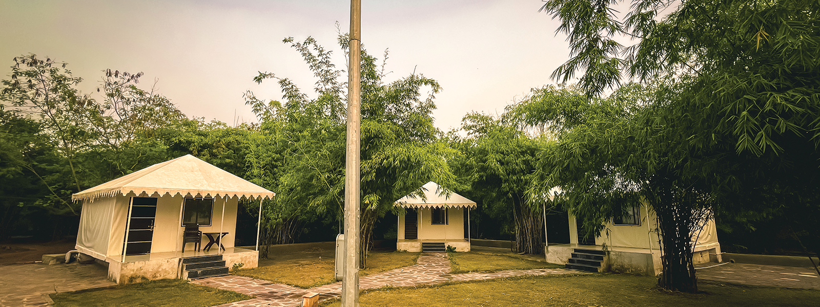 Traditional wood-fired pizza oven with flames